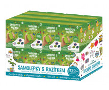Samolepky s razítkem - Dino svět