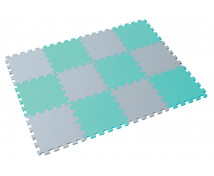 Puzzle podložka / zelená mozaika