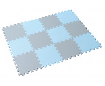 Puzzle podložka / modrá mozaika