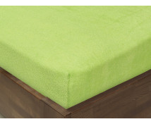 Napínací prostěradlo FROTÉ, 120 x 60 cm, zelené