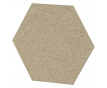 Akustický panel, šestihranný, béžový