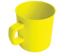 Melamínový hrneček, 240 ml, žltý