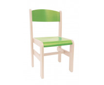 Dřevěná židle JAVOR EXTRA 38 cm zelená