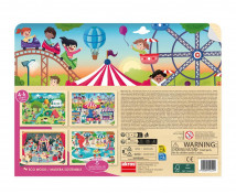 Puzzle set - volný čas a společenský život