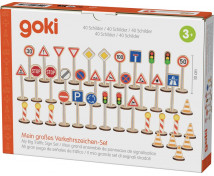 Velká sada dopravních značek