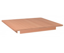 Stolní deska 18 mm, BUK, čtverec 80x80 cm, buková