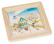 Vrst.puzzle - 4 roční období
