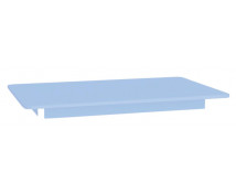 Barevná stolní deska 18 mm, obdélník 125x80 cm, modrá
