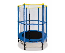 Dětská trampolína s bezpečnostní sítí