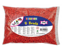 Korálky - 6000 - červené - MIDI