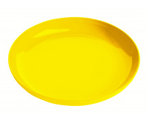 Melamínové nádobí - Mělký talíř, žlutý