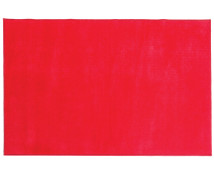 Jednobarevný koberec 1,5 x 1 m - Červený