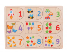Vkládací puzzle - Množství