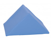Trojúhelník krátký - koženka/svetlěmodrá
