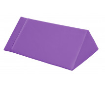 Trojúhelník střední - koženka/fialová