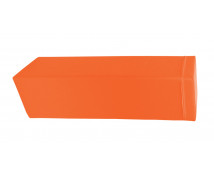 Hranol dlouhý - koženka/oranžová
