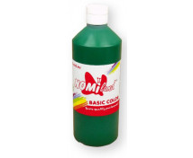 Temperové barvy BasicColor 500ml tmavě zelená