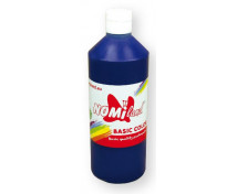 Temperové barvy BasicColor 500ml tmavě modrá