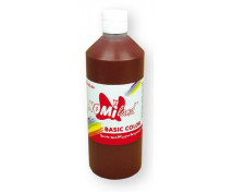 Temperové barvy BasicColor 500ml  hnědá