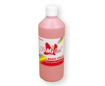 Temperové barvy BasicColor 500ml růžová