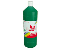 Temperové barvy BasicColor 1000ml tmavě zelená