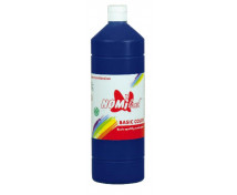 Temperové barvy BasicColor 1000ml tmavě modrá