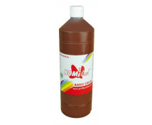 Temperové barvy BasicColor 1000ml hmědá