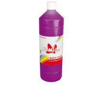 Temperové barvy BasicColor 1000ml fialová