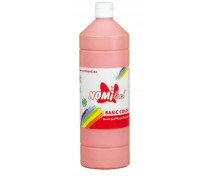 Temperové barvy BasicColor 1000ml růžová