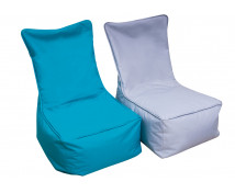 Textilní sedací vak - pro dospělé, sivý