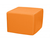 Taburetek čtverec - oranžový 25cm