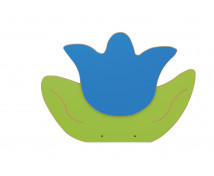 Skříňková dekorace - tulipán