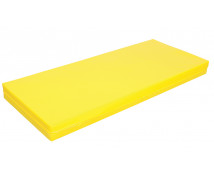 Matrace- lehátko, nepromokavé žluté, 140 cm