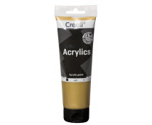 Akrylové barvy metal. 250ml zlatá