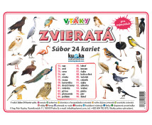 Procvičovací karty - Zvířata - ptáci
