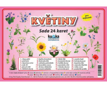Procvičovací karty - Květiny