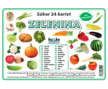 Procvičovací karty - Zelenina