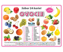 Procvičovací karty - Ovoce