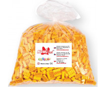 Kostky Qbriksy - 1x1 žluté - 250 ks