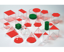 Geometrická tělesa, 17 ks