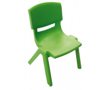 Židlička plast. 38 cm zelená