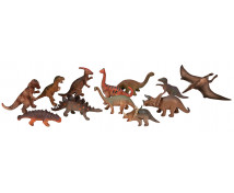 Plastová zvířátka-Dinosauři 12 ks