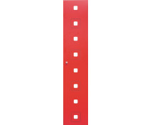 Dveře Velké čtverce červené