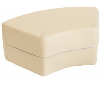 Taburetek Vlnka SOFT - vanilka