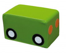 Molitanový vagónek k autíčku, zelený