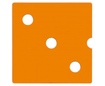 Dvířka Numeric 3 - oranžové