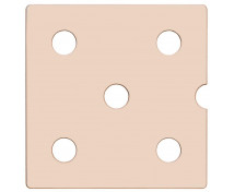 Dvířka Numeric 5 - krémové