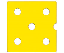 Dvířka Numeric 5 - žluté