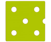 Dvířka  Numeric 5 - zelené