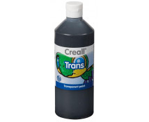 Transparentní barva - Černá